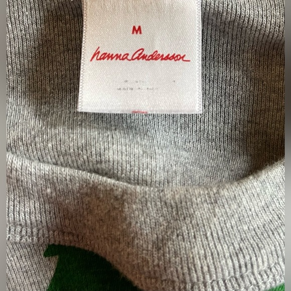 *NWOT* Hanna Andersson / Adult Unisex Tree Tannenbaum Long John Pajama Top / M - Picture 9 of 15